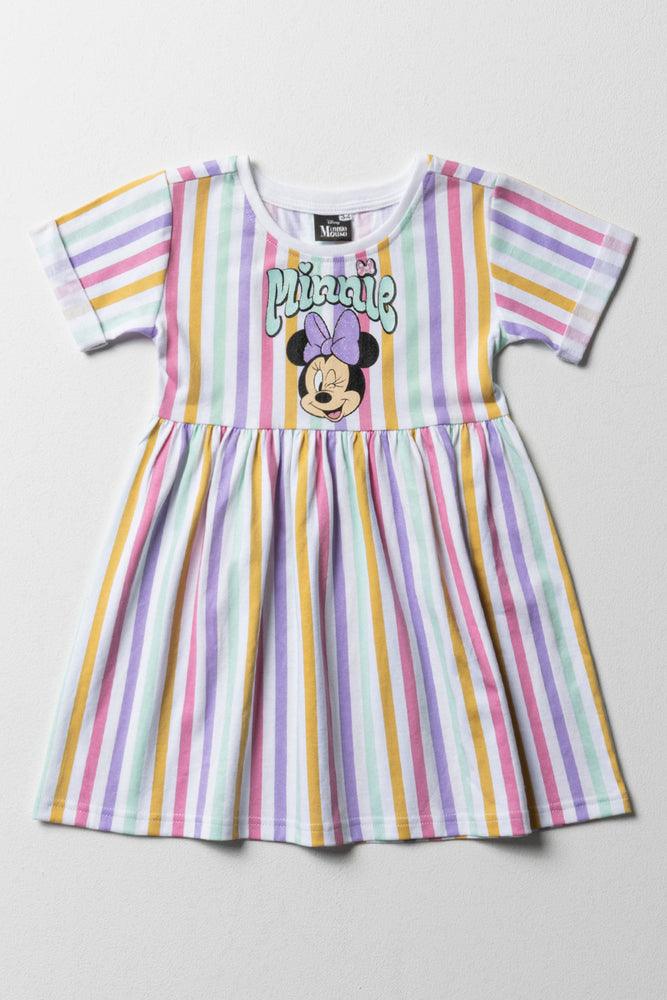 Special Promotion elegant evening dressMinnie Mouse Stripe Dress Multi