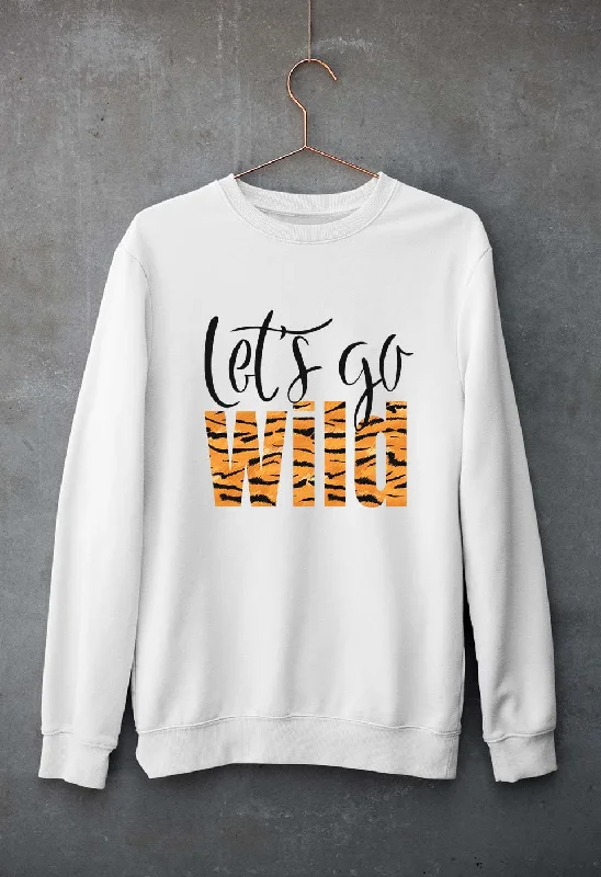 soft athletic sweatshirtLets Go Wild Unisex Sweatshirt for Men/Women