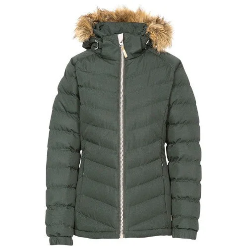Buy Now wool-blend coatTrespass |  Womens/Ladies Nadina Waterproof Padded Jacket