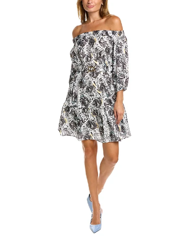 Referral Discount sleek midi dressGracia Off-The-Shoulder Mini Dress