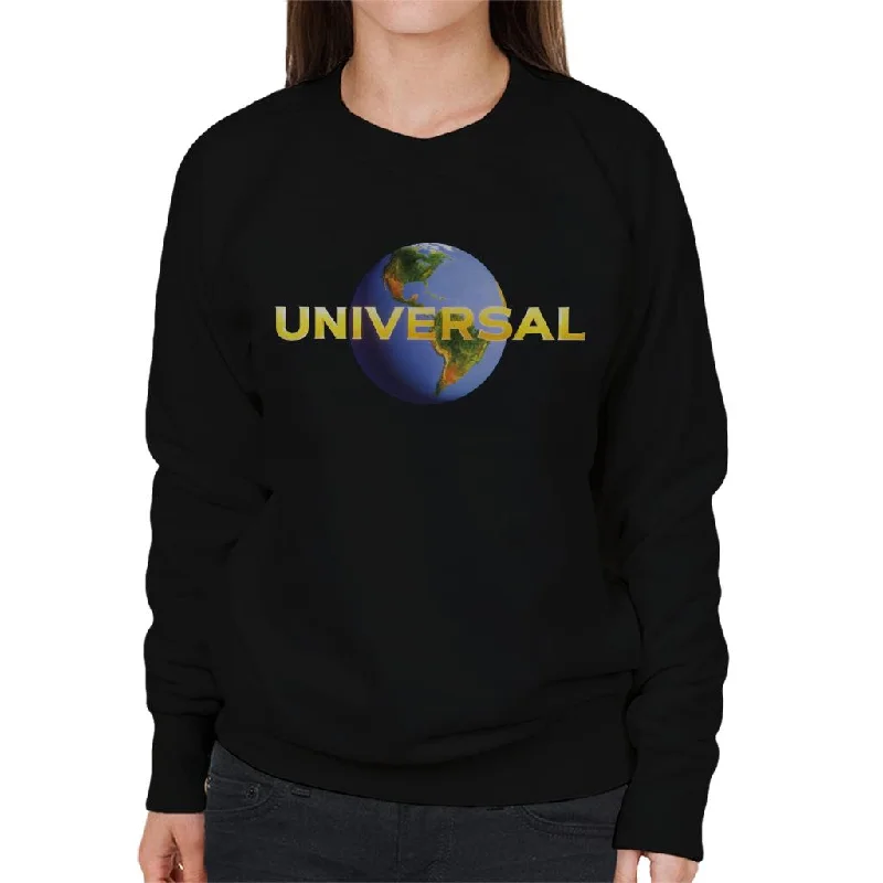 workout-ready hoodieUniversal Pictures Classic Modern Logo Women's Sweatshirt