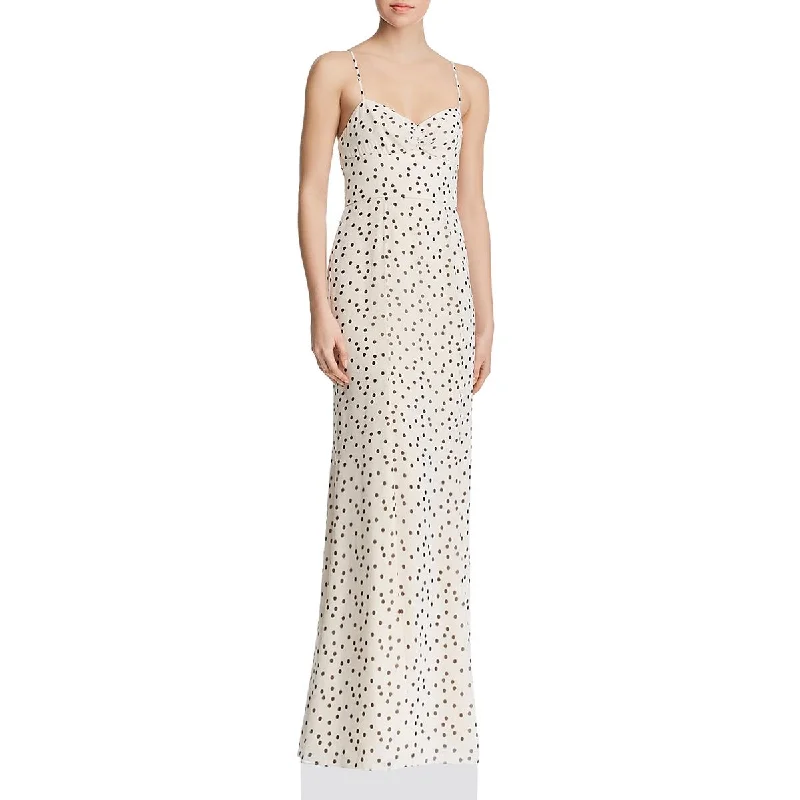 trendy wrap dressFame And Partners Womens Carmela Ruched Polka Dot Cocktail Dress