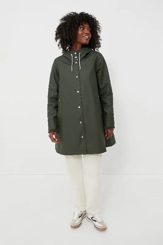 cozy jacketGreen Mosebacke Raincoat