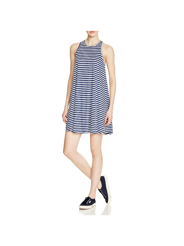 Weekend Flash Sale lace-up dressSherilyn Womens Striped Racerback Tank Dress
