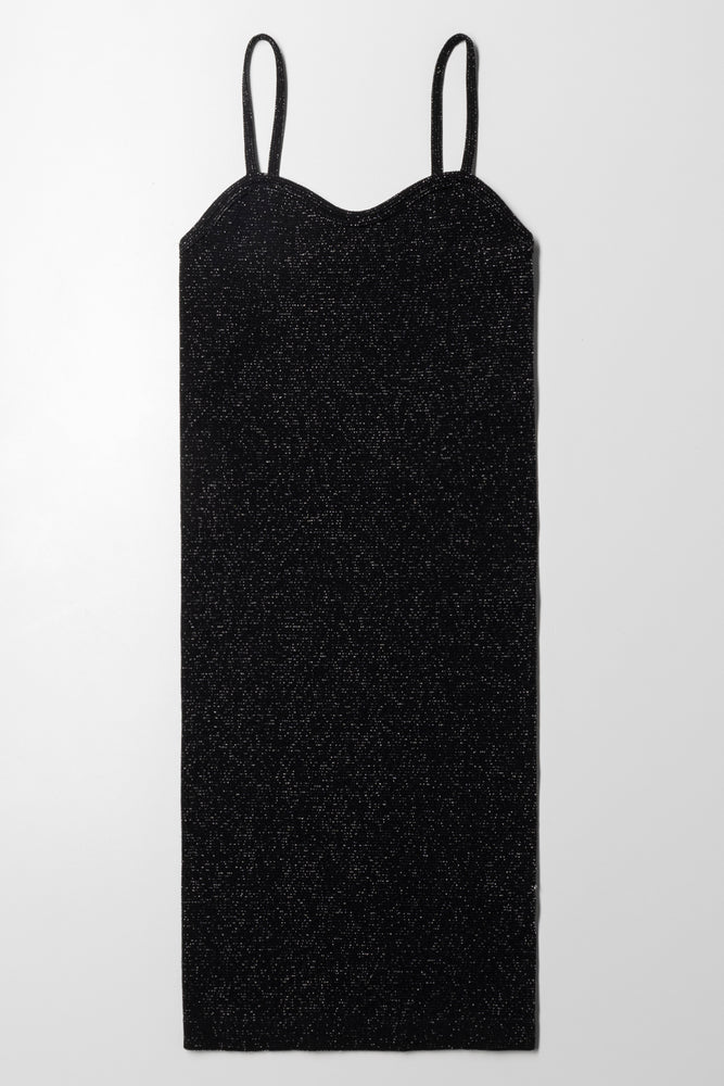 Best Deals denim dressSeam-Free Strap Dress Black