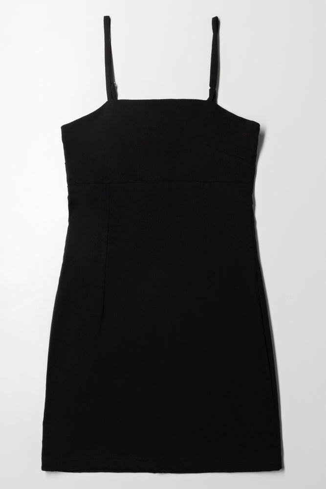 Limited Edition classic fit-and-flare dressMini Dress Black