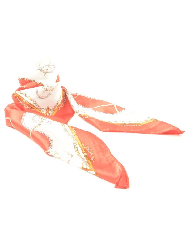 Deal Explosion outdoor coatNautical Print Scarf - L