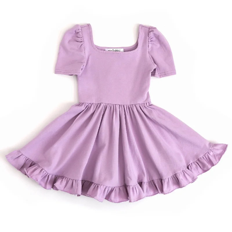 Markdown Madness wool dressLavender Mod Twirl Dress