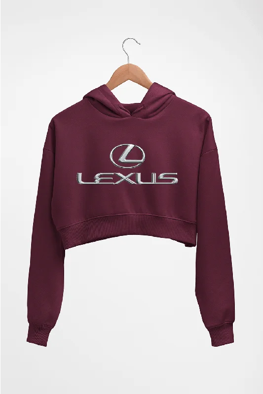 stylish hoodieLexus Crop HOODIE FOR WOMEN