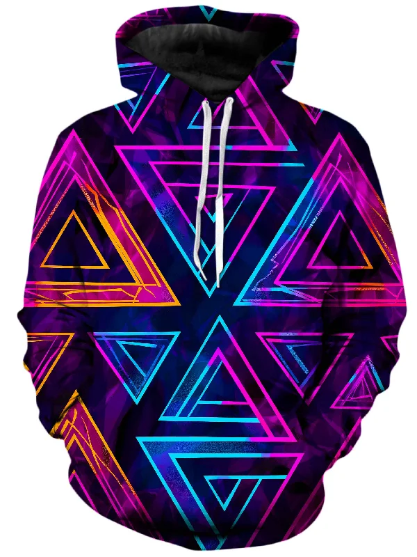 relaxed fit hooded sweatshirtAM Geometric Unisex Hoodie