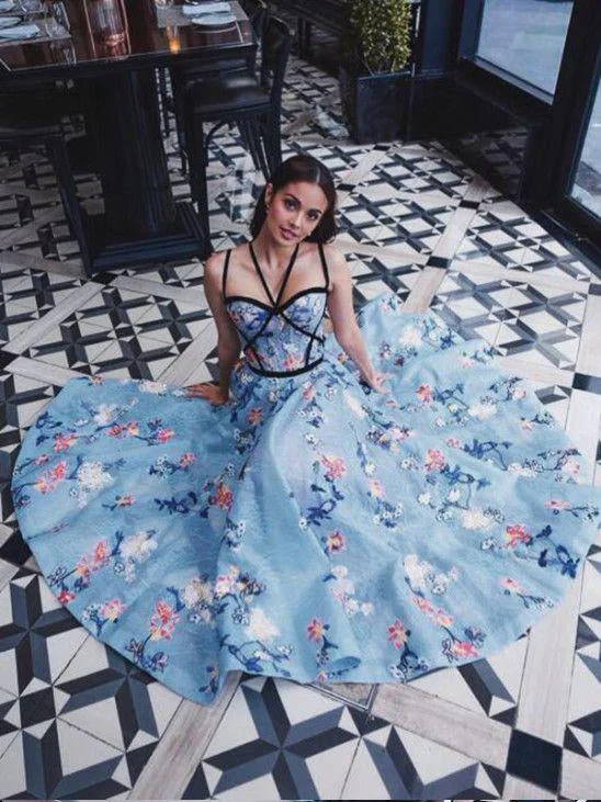Final Sale Beautiful Prom Dresses Spaghetti Straps Aline Floral Lace Long Prom Dress JKL1263 Final Sale Beautiful Prom Dresses Spaghetti Straps Aline Floral Lace Long Prom Dress JKL1263