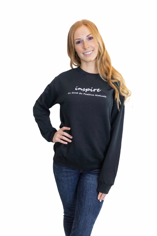Today Only luxe gym hoodieInspire Unisex Do Good Crew Neck Sweatshirt