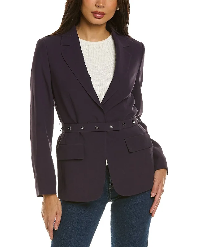 Value Deals contemporary coatBoss Hugo Boss Belted Jacket