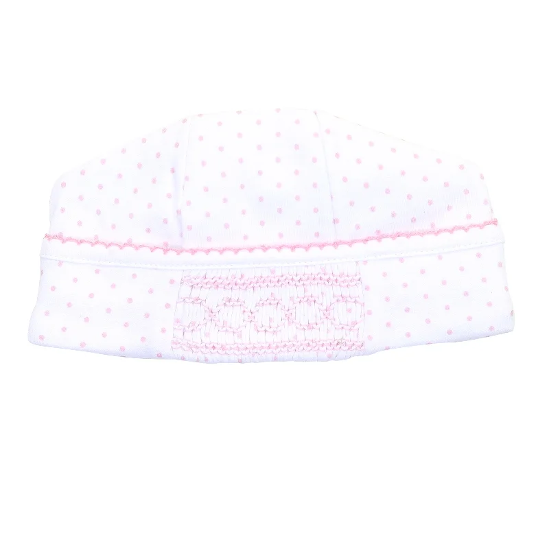 Great Deals classic fit-and-flare dressMini Dot Smocked Hat