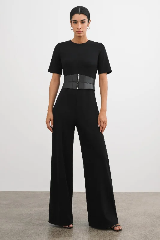 Deep Discounts satin midi dressAnna Jumpsuit