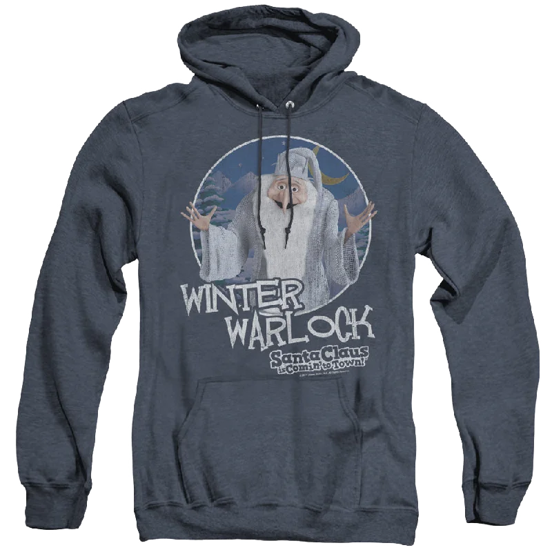 Super Sale lightweight hooded sweatshirtSanta Claus is Comin' to Town Winter Warlock - Heather Pullover Hoodie Super Sale lightweight hooded sweatshirtSanta Claus is Comin' to Town Winter Warlock - Heather Pullover Hoodie