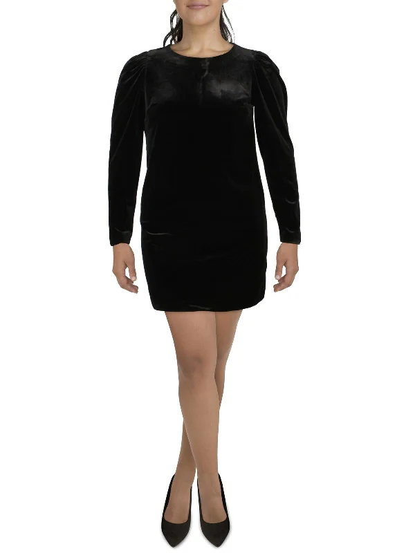 Discount Days summer dressWomens Velvet Short Mini Dress