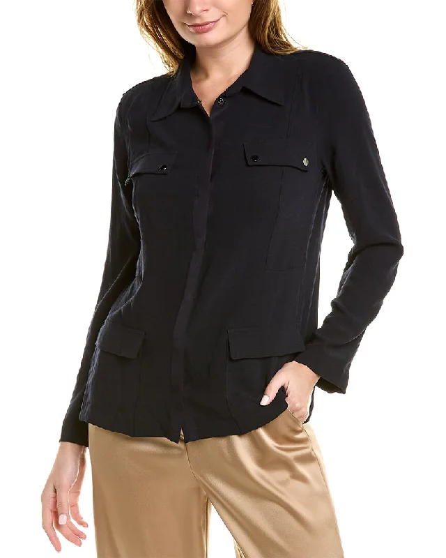 Exclusive Deal utility coatElie Tahari Utility Shirt Jacket