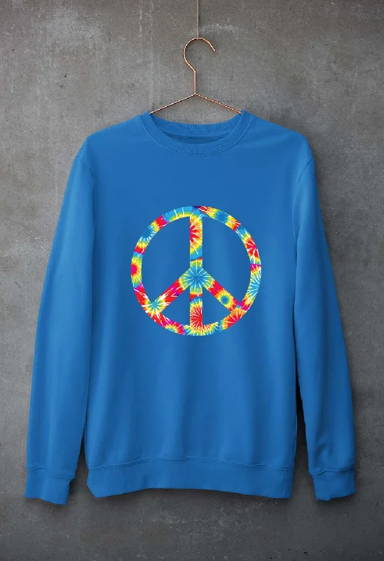 sporty casual hoodieTrippy Psychedelic Peace Unisex Sweatshirt for Men/Women