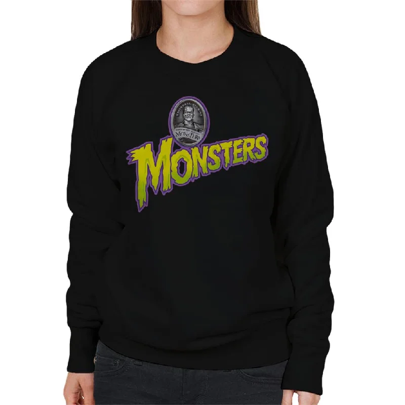 trendy sports sweatshirtFrankenstein Universal Monsters Home Of The Original Women's Sweatshirt