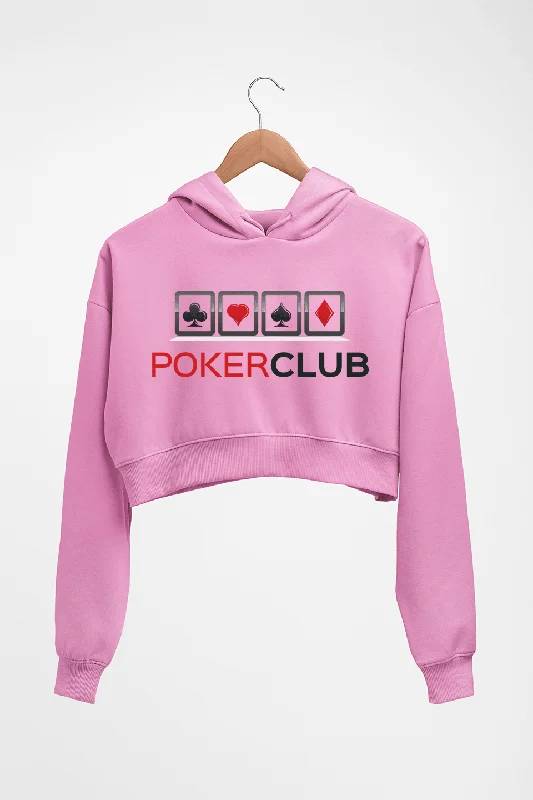 Take Advantage slim-fit hooded sweatshirtPoker Crop HOODIE FOR WOMEN